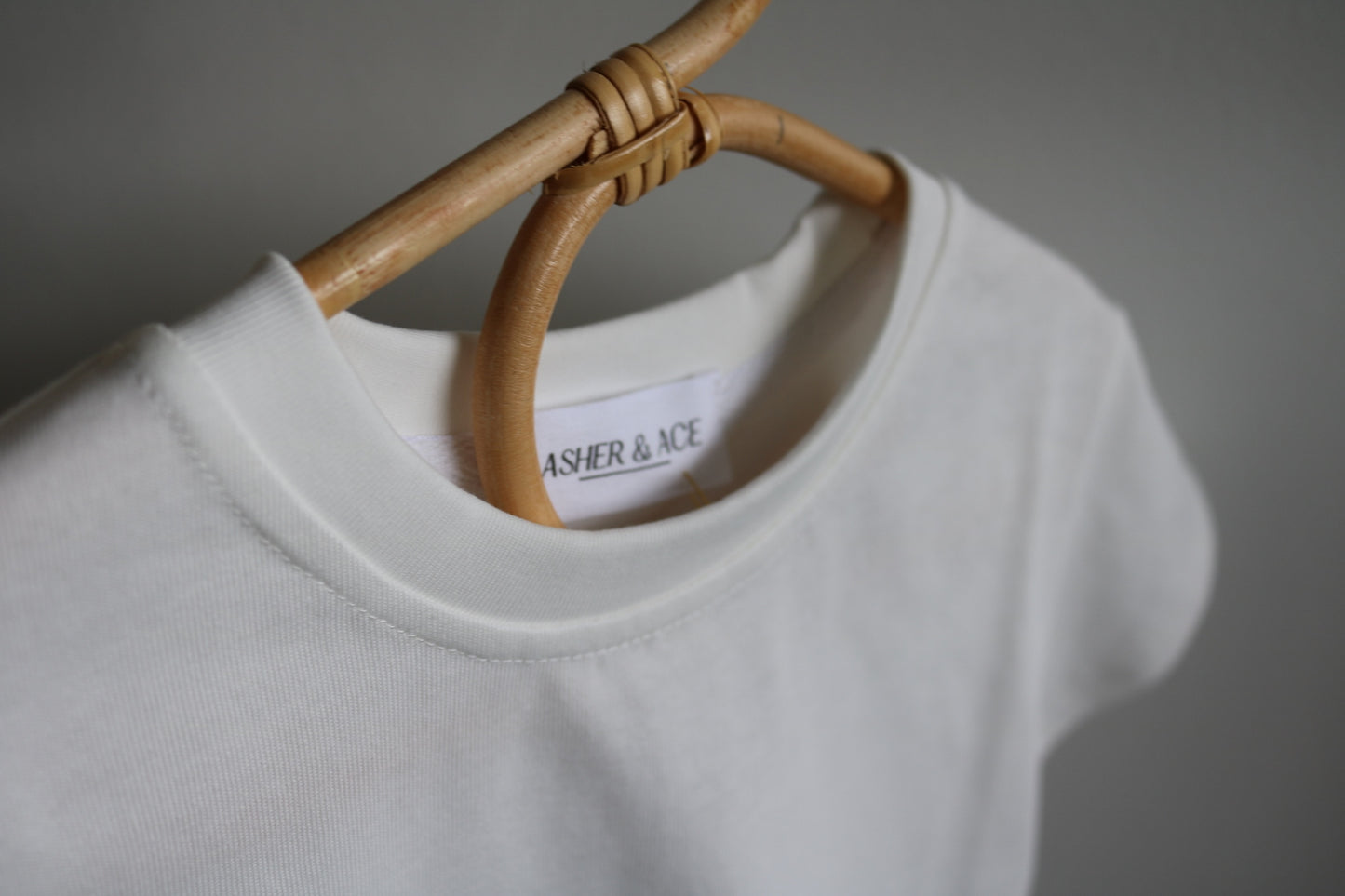 Boxy Tee in White