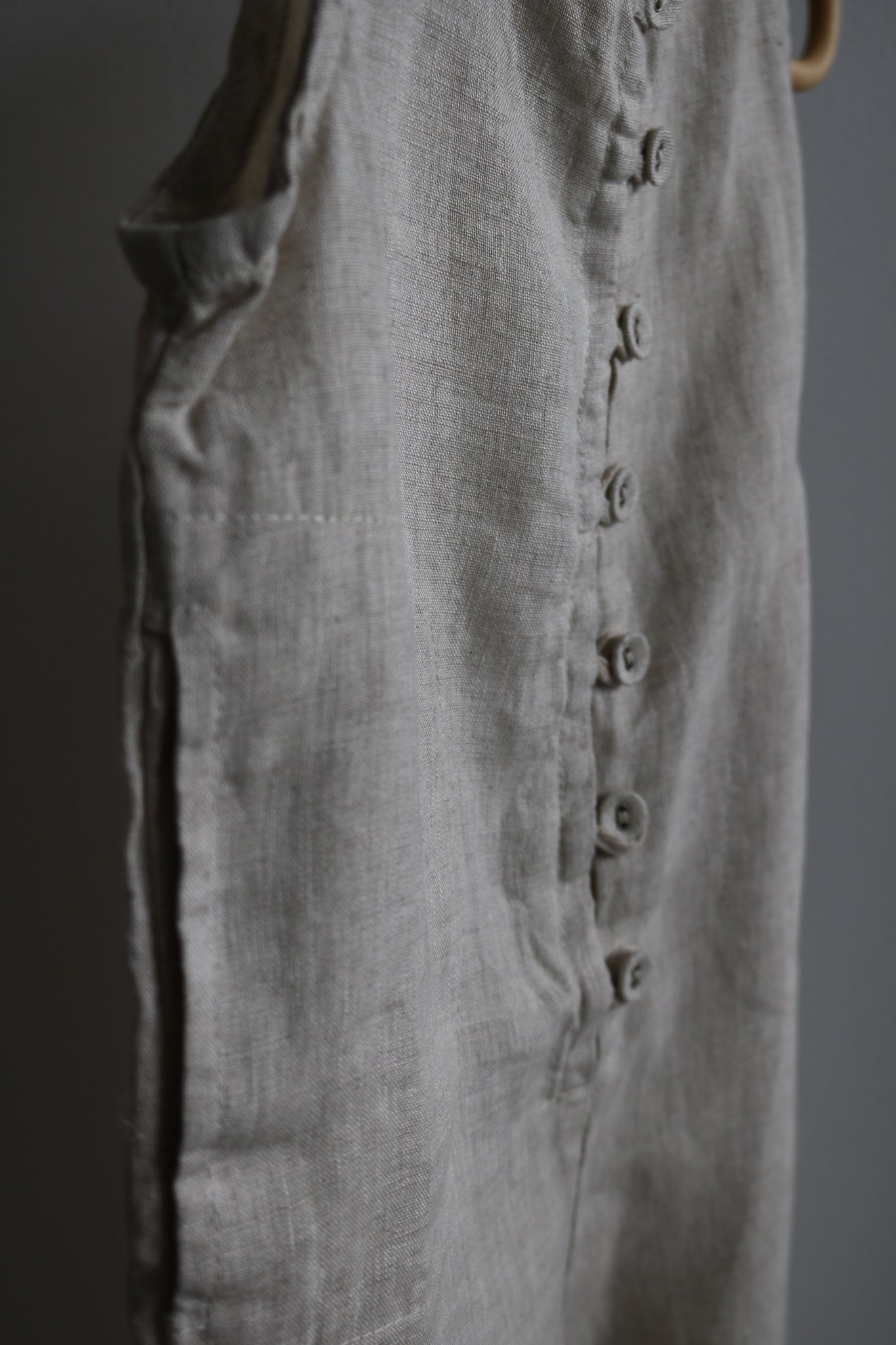 Sleeveless Linen Jumpsuit