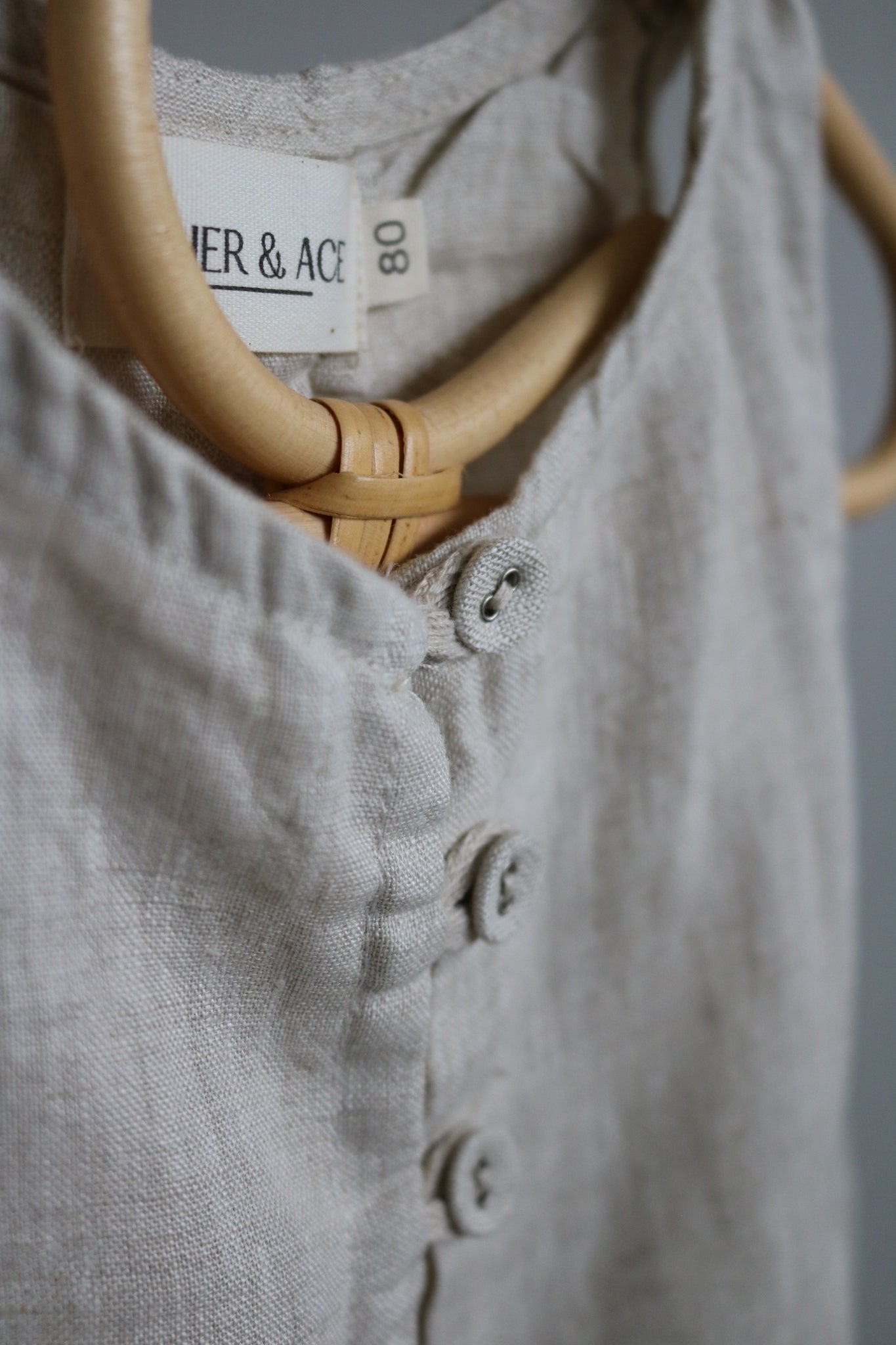 Sleeveless Linen Jumpsuit