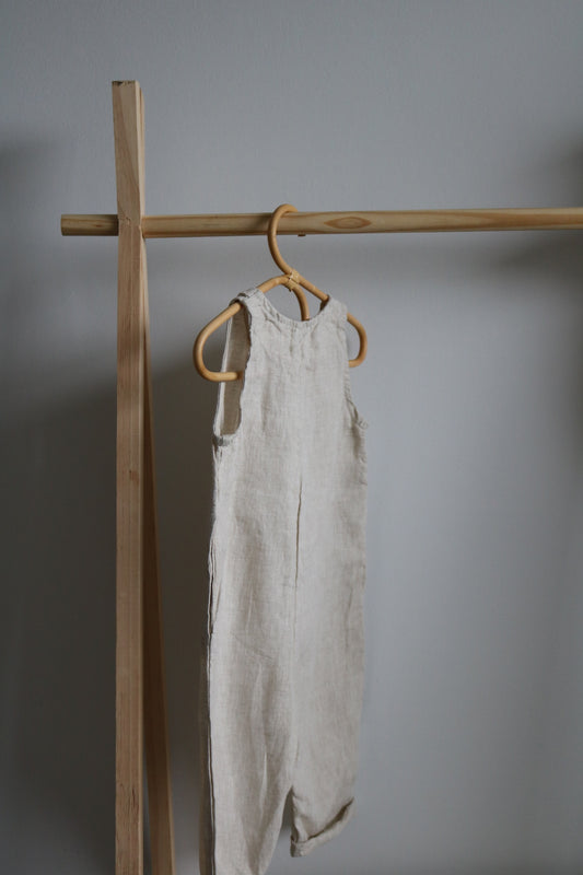 Sleeveless Linen Jumpsuit