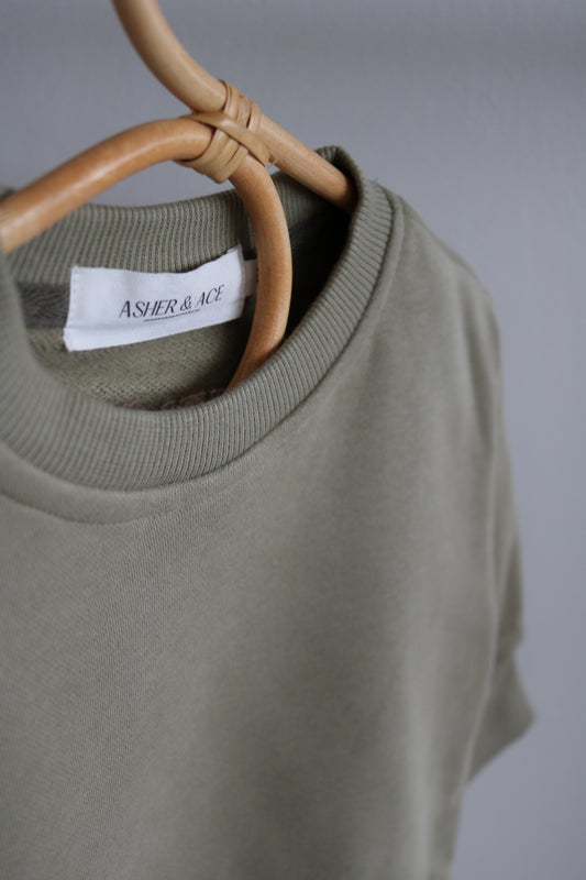 Kids Sweatshirt in Sage