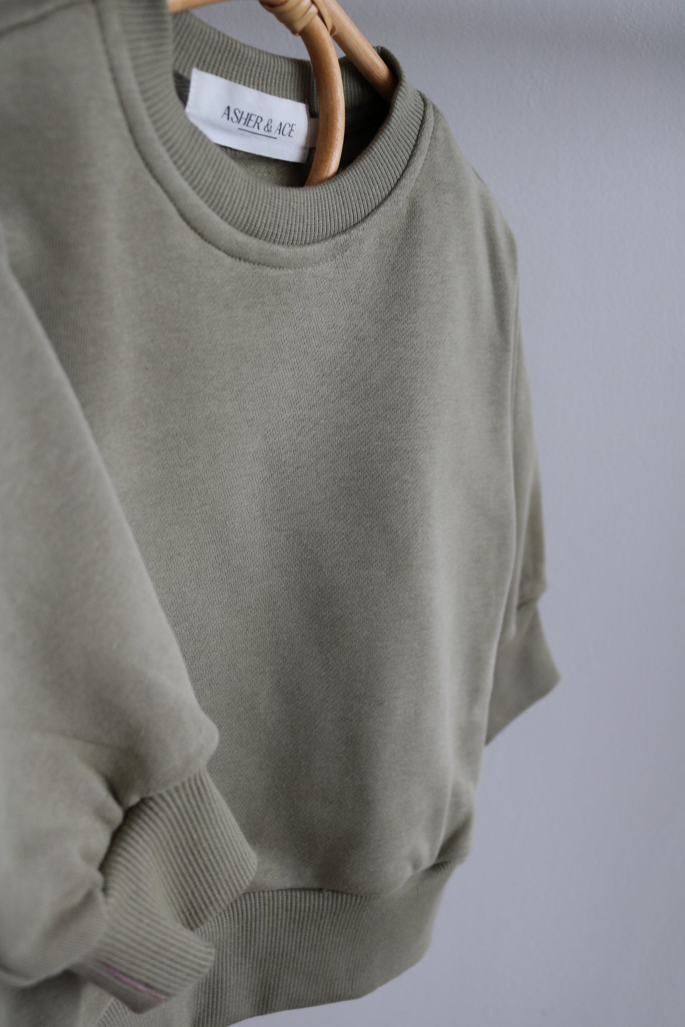 Kids Sweatshirt in Sage