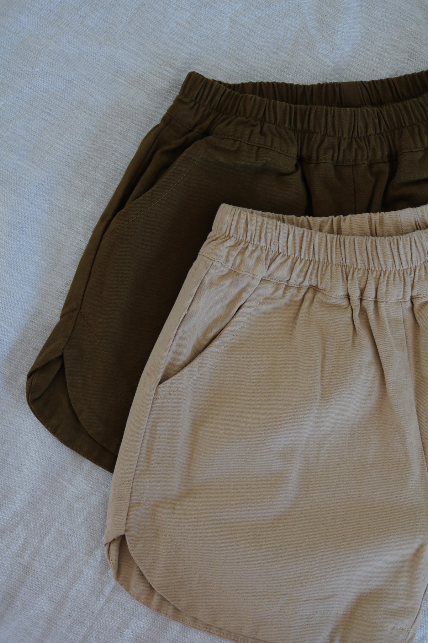 Cotton Shorts in Sand