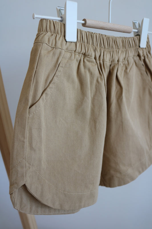 Cotton Shorts in Sand