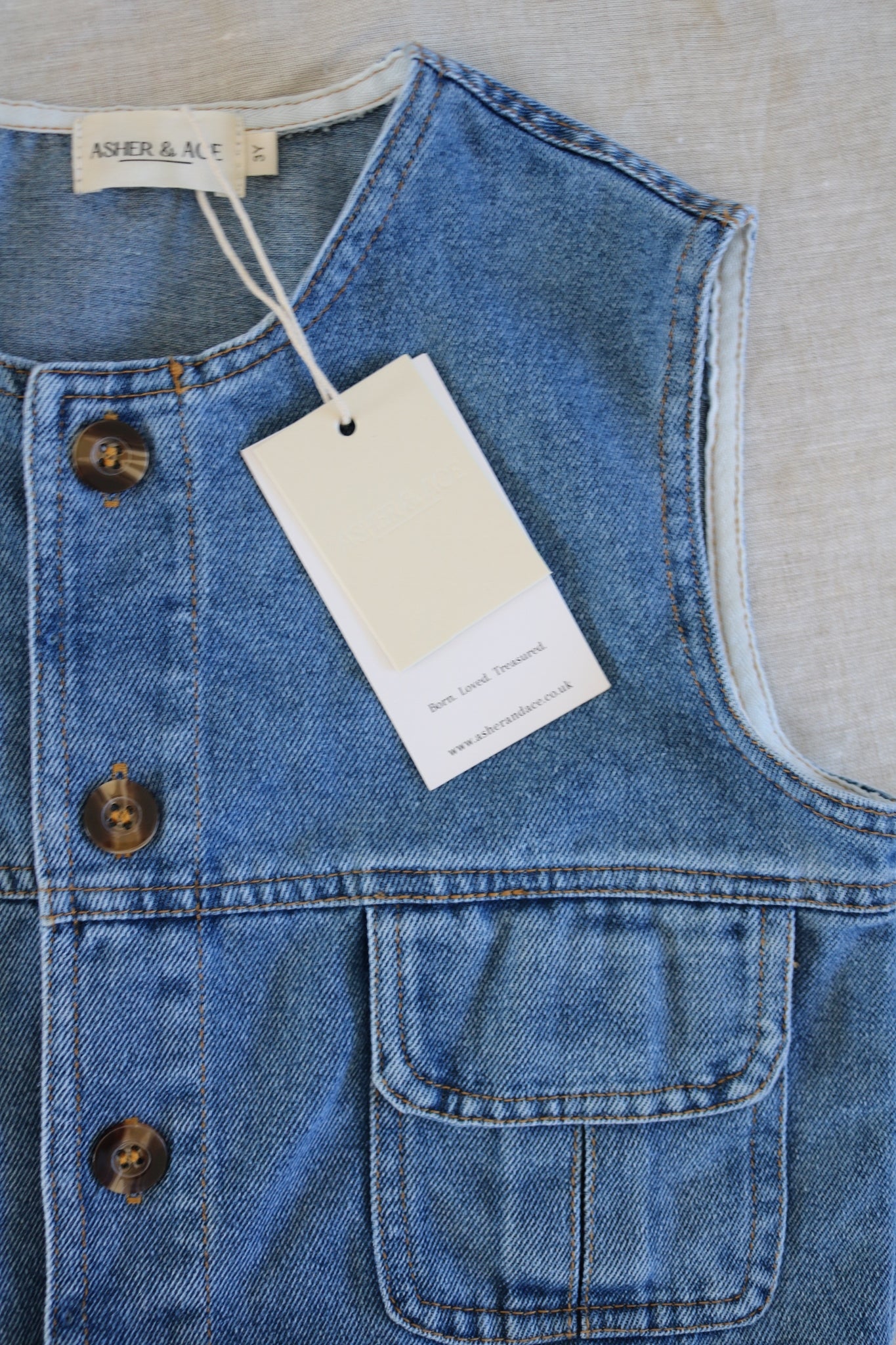 Denim Gilet