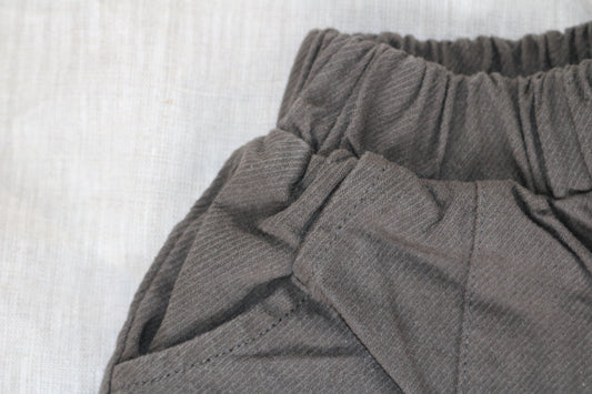 Balloon Trousers in Charcoal