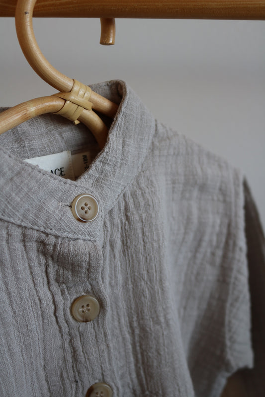Muslin Shirt in Grey