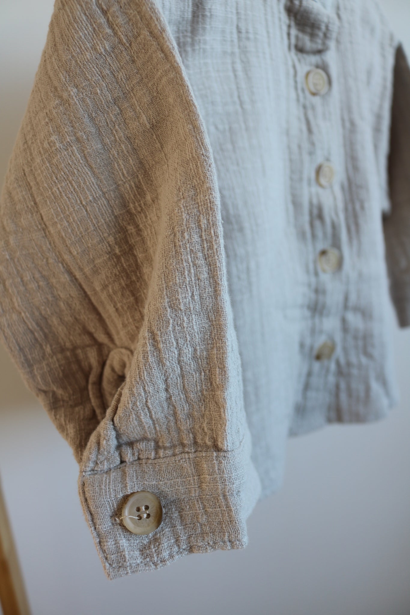 Muslin Shirt in Grey