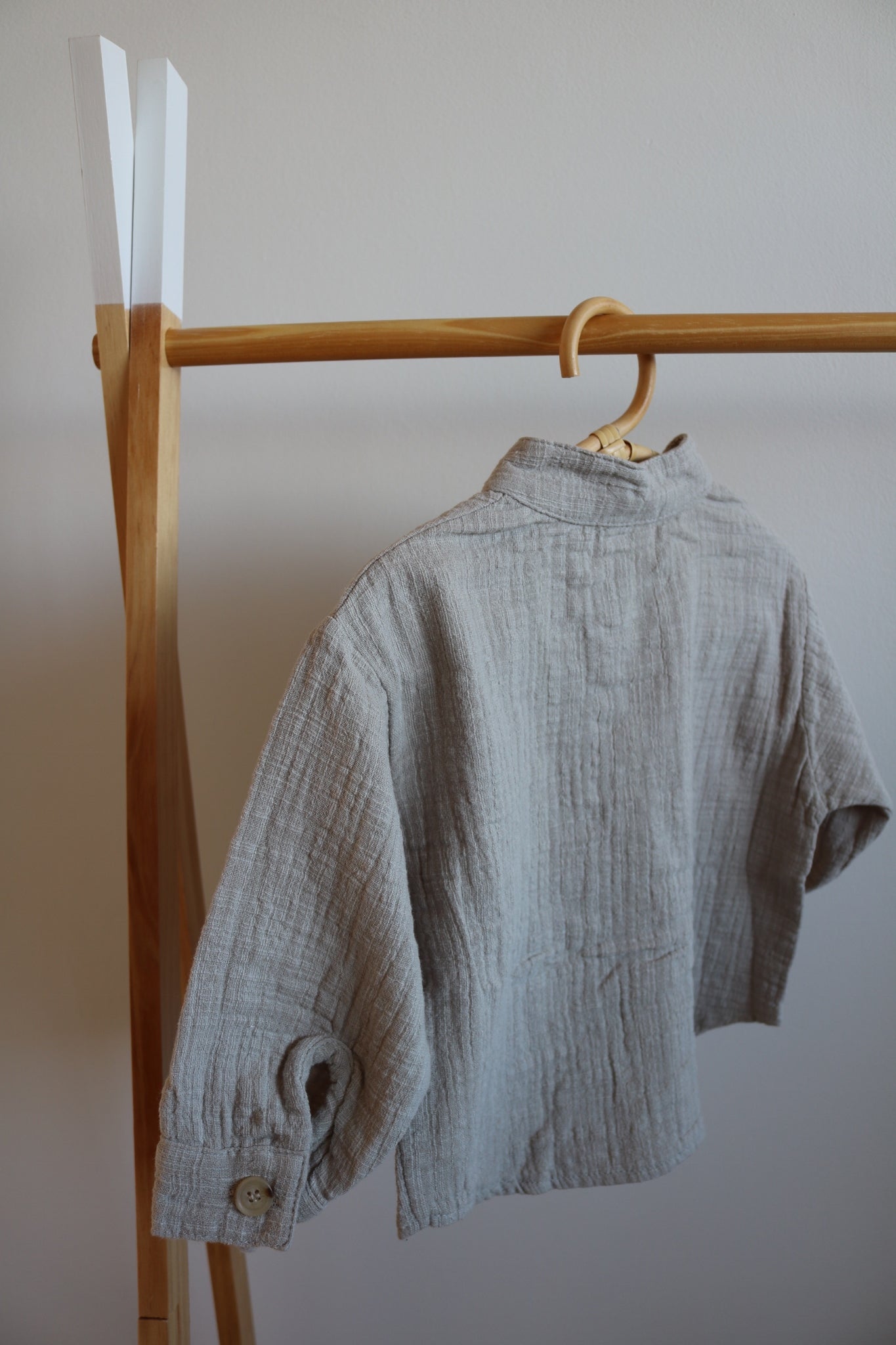 Muslin Shirt in Grey