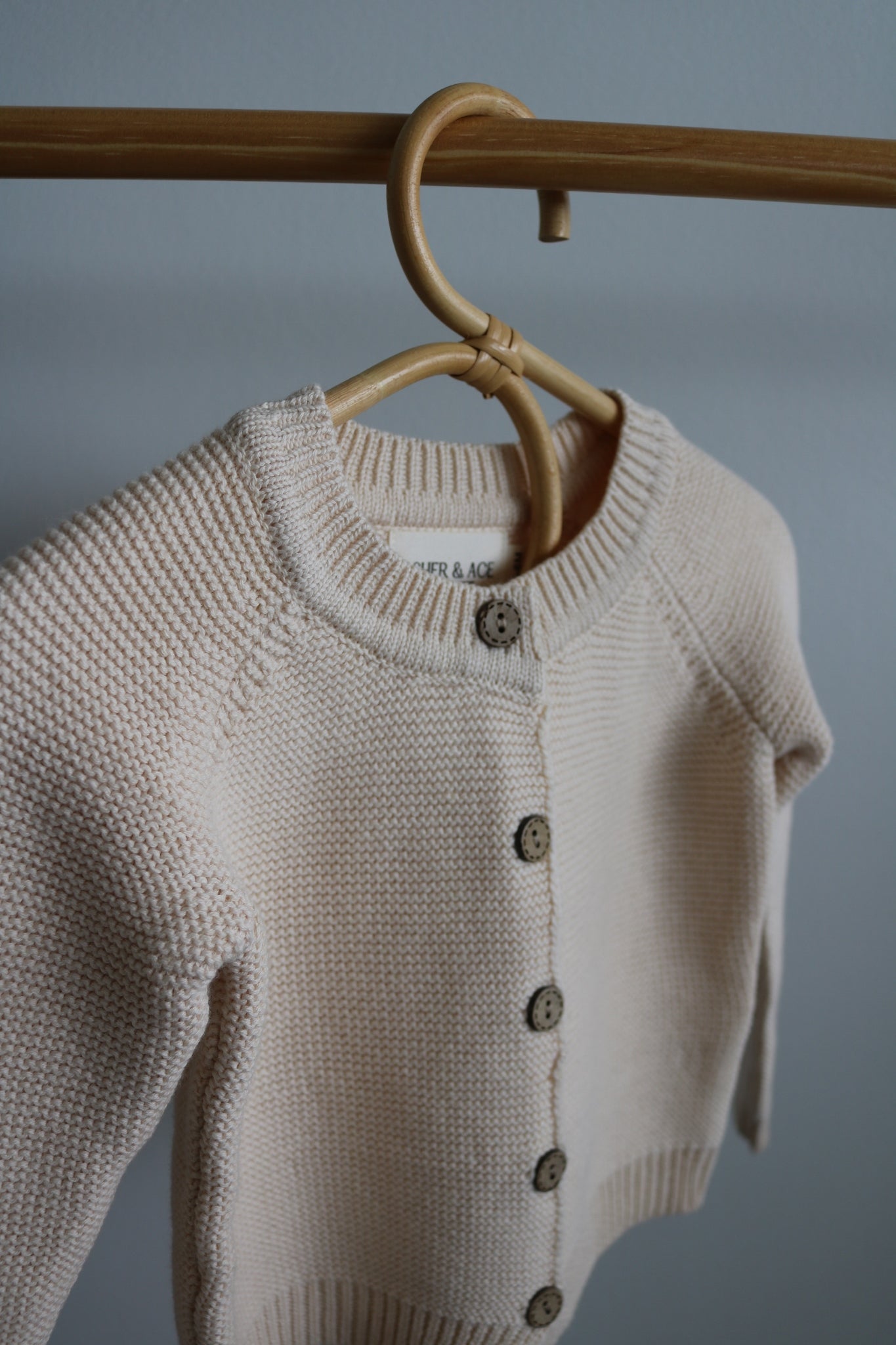 Baby Cardigan in Cream