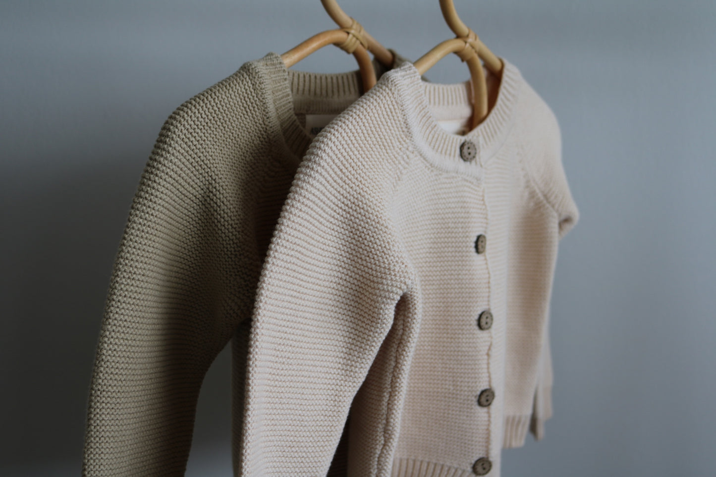 Baby Cardigan in Olive