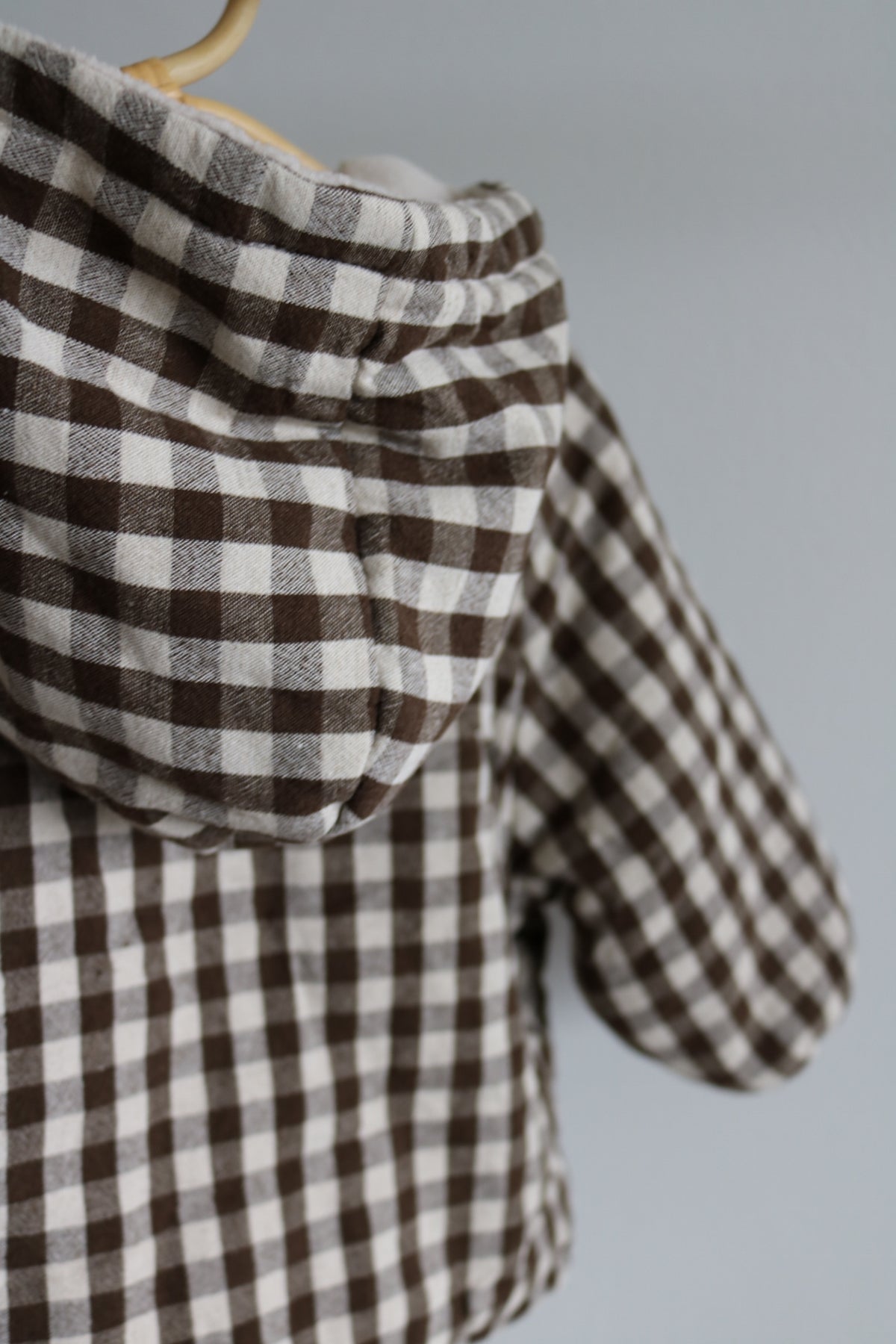 Plaid Half Zip