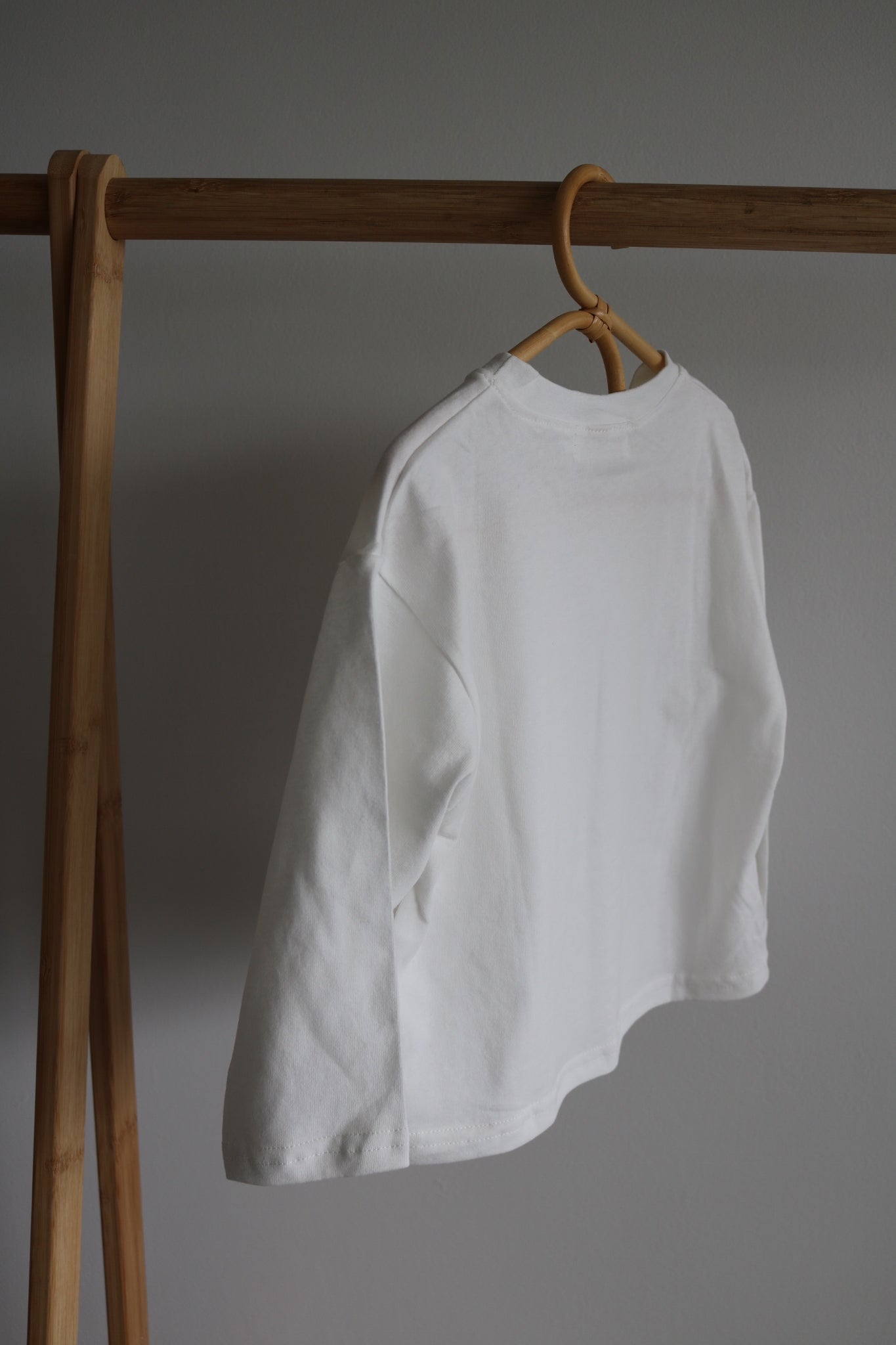 Oversized Pocket Tee in White