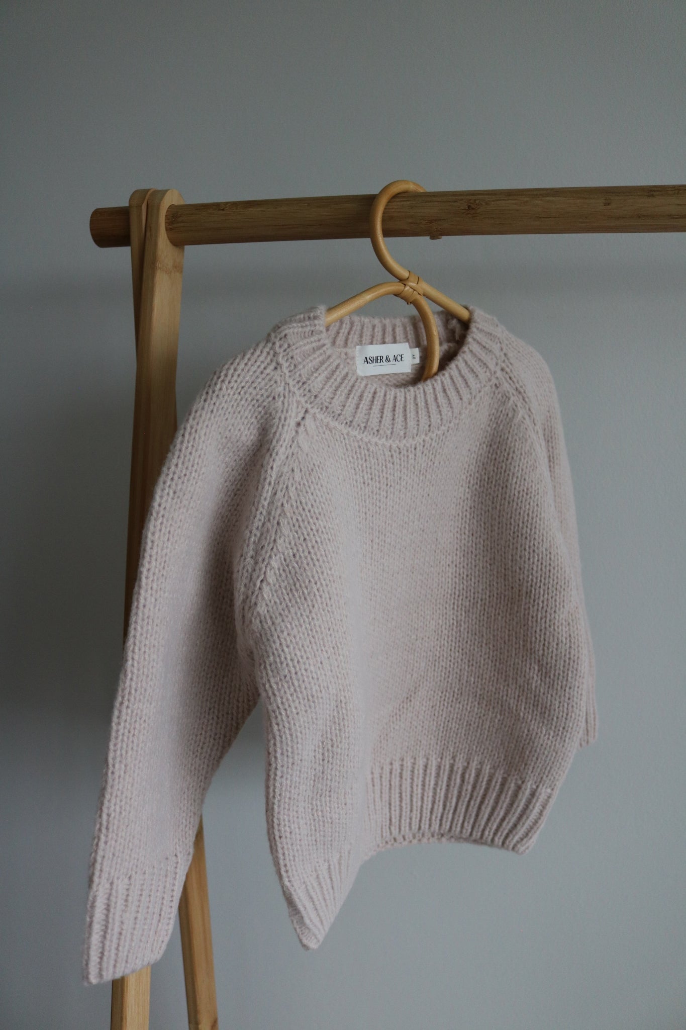 Knit Jumper in Shell