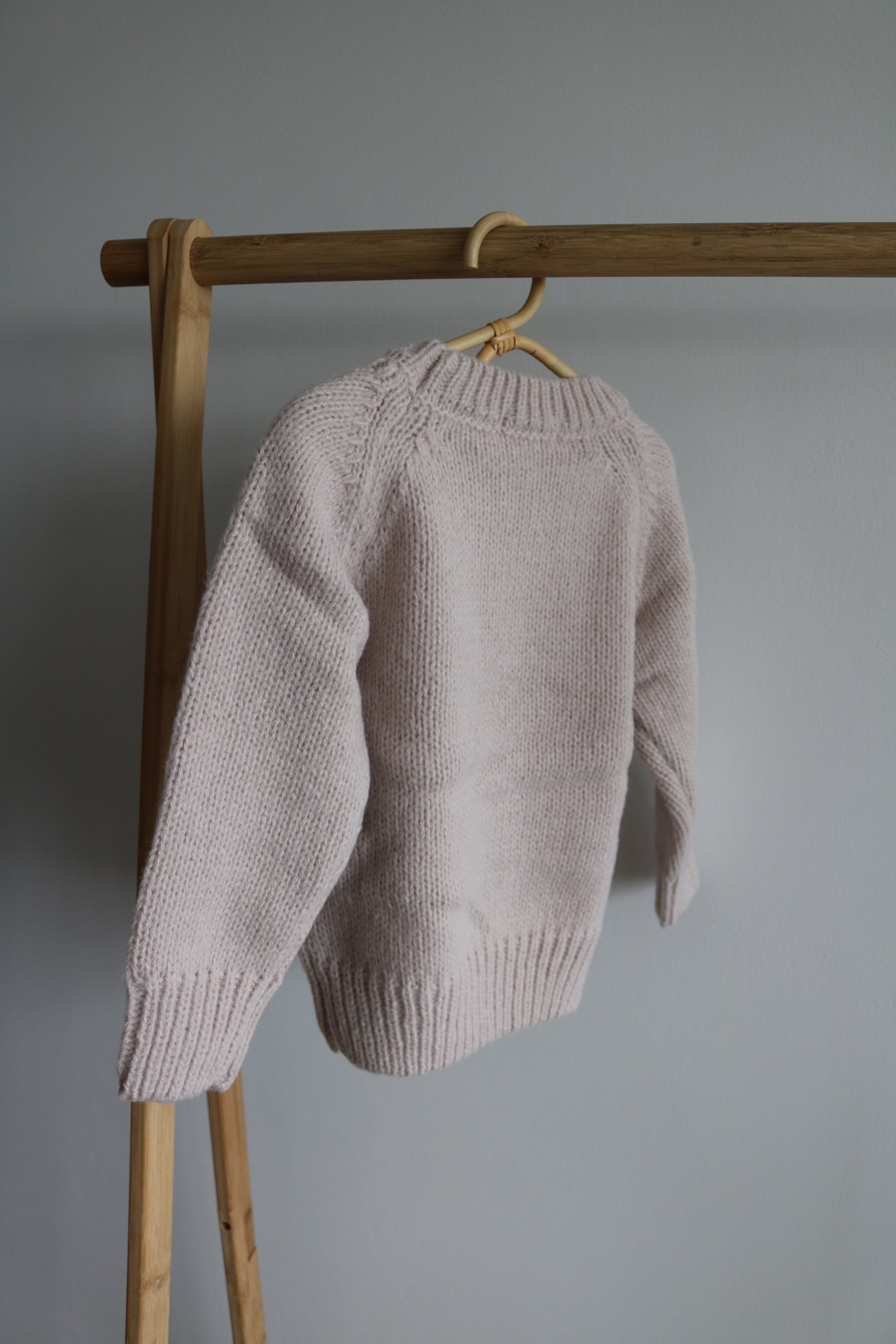 Knit Jumper in Shell