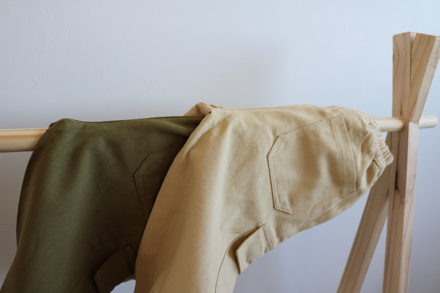 Cargo Trousers in Sand