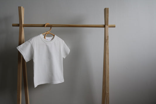 Boxy Tee in White