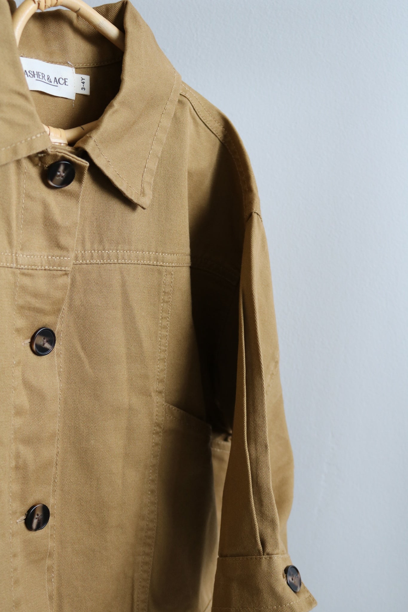 Light Summer Jacket in Tan