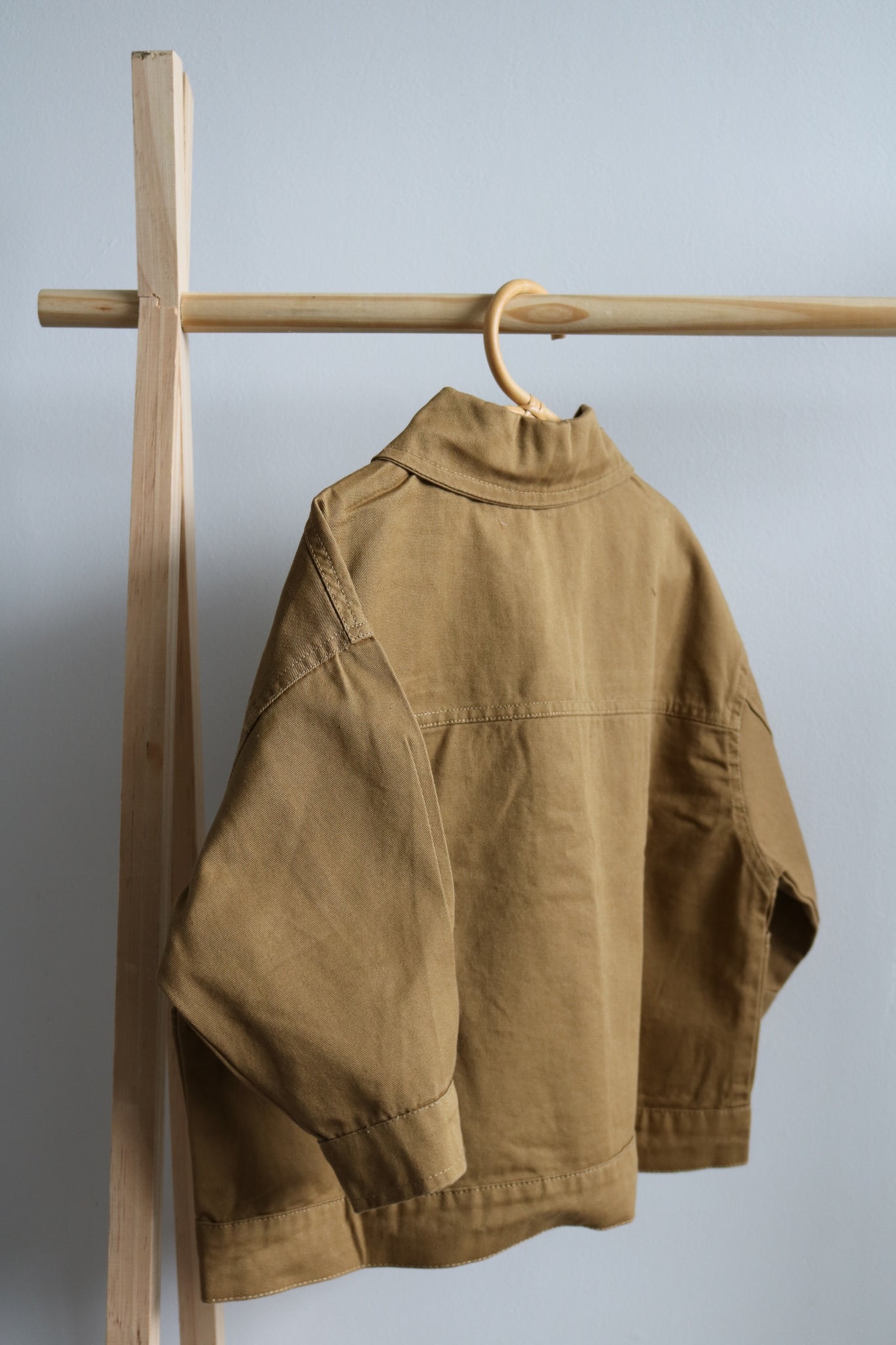 Light Summer Jacket in Tan