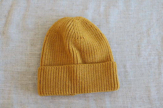 Beanie in Mustard