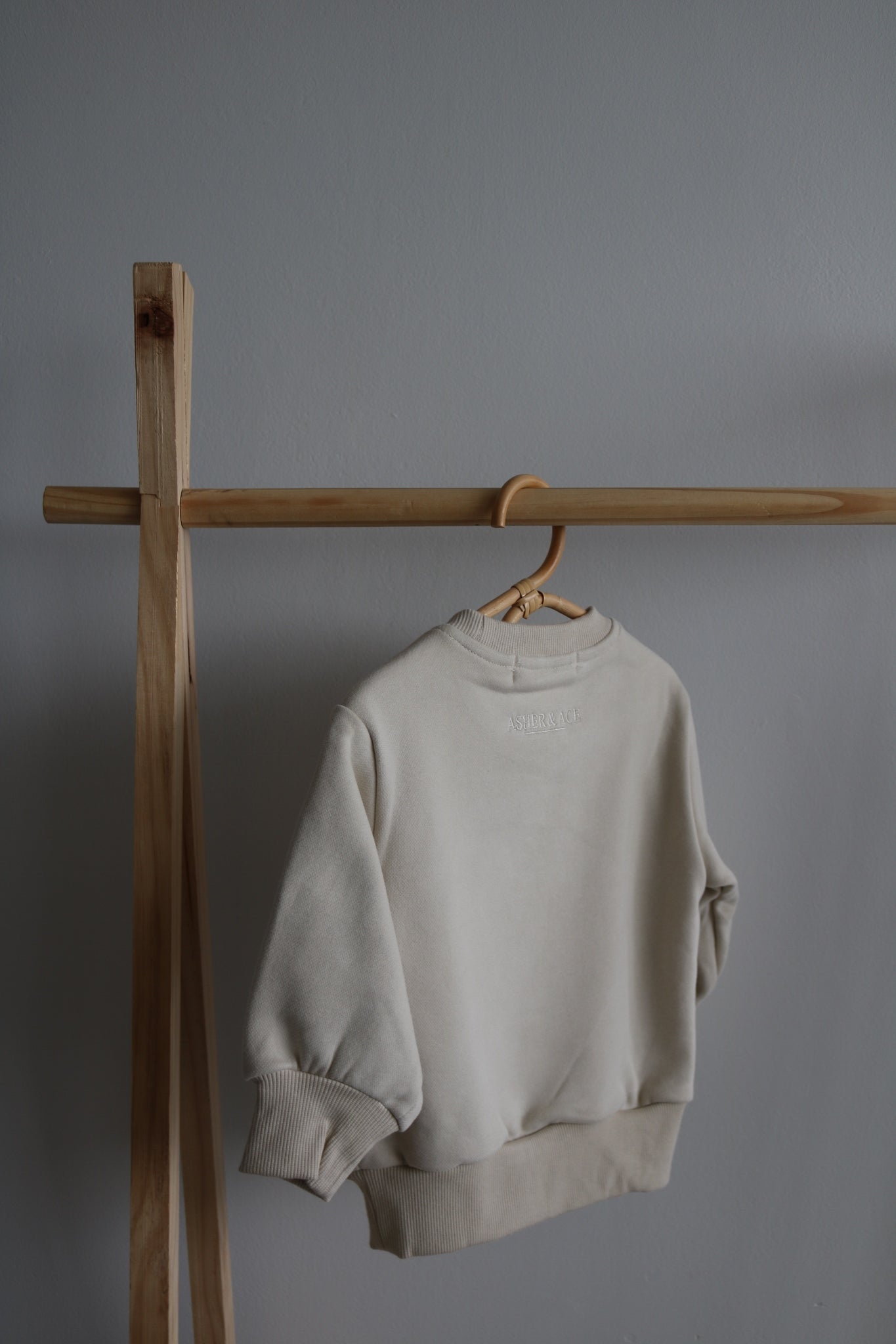 Kids Sweatshirt in Oat