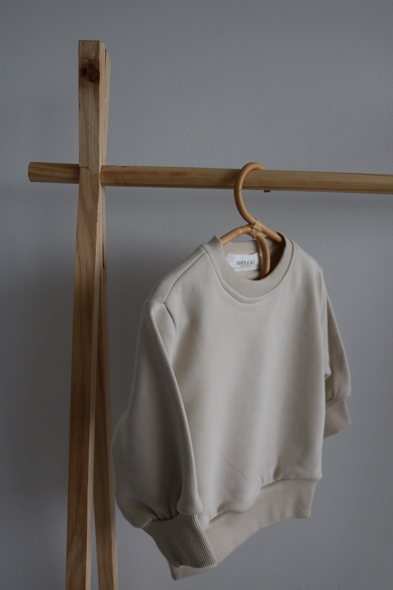 Kids Sweatshirt in Oat