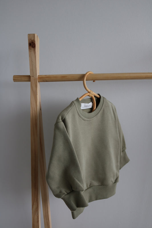 Kids Sweatshirt in Sage