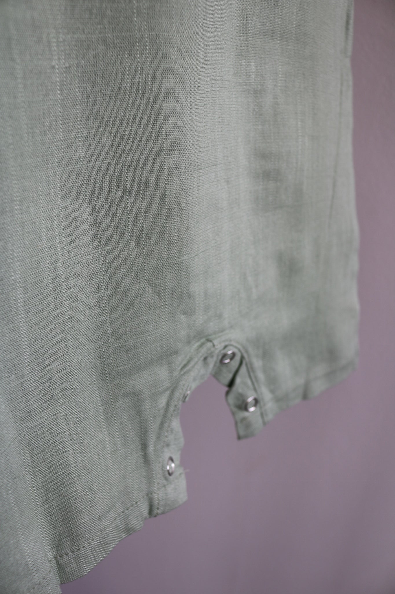 Sleeveless Linen Jumpsuit in Sage