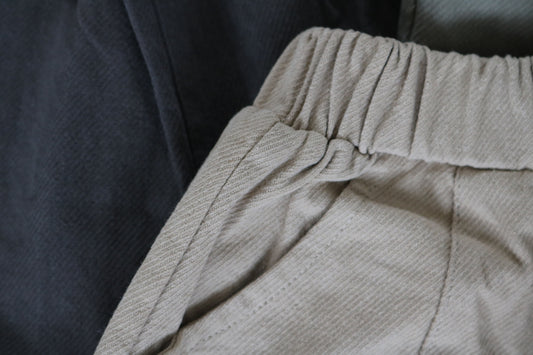 Balloon Trousers in Beige