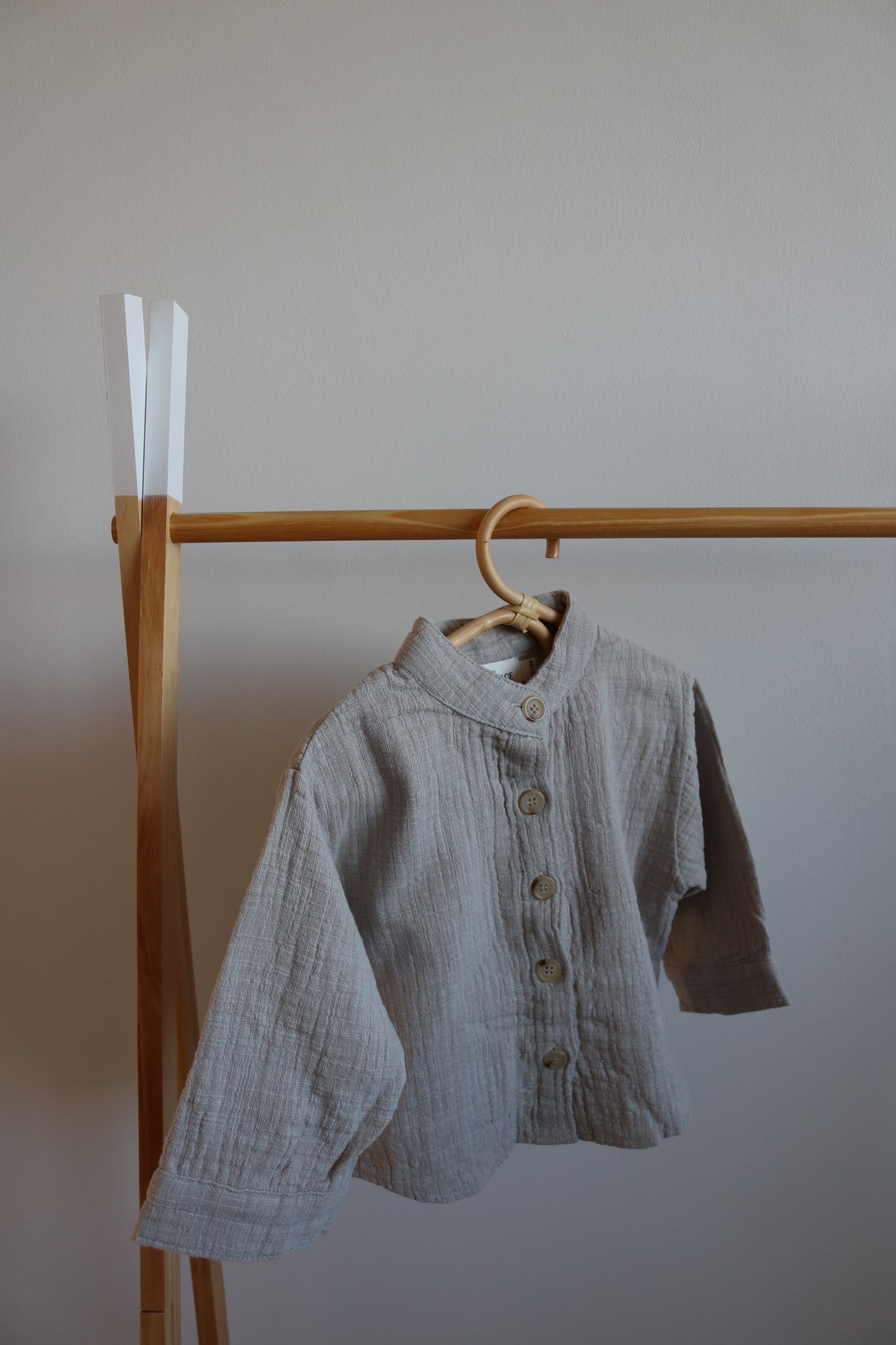 Muslin Shirt in Grey
