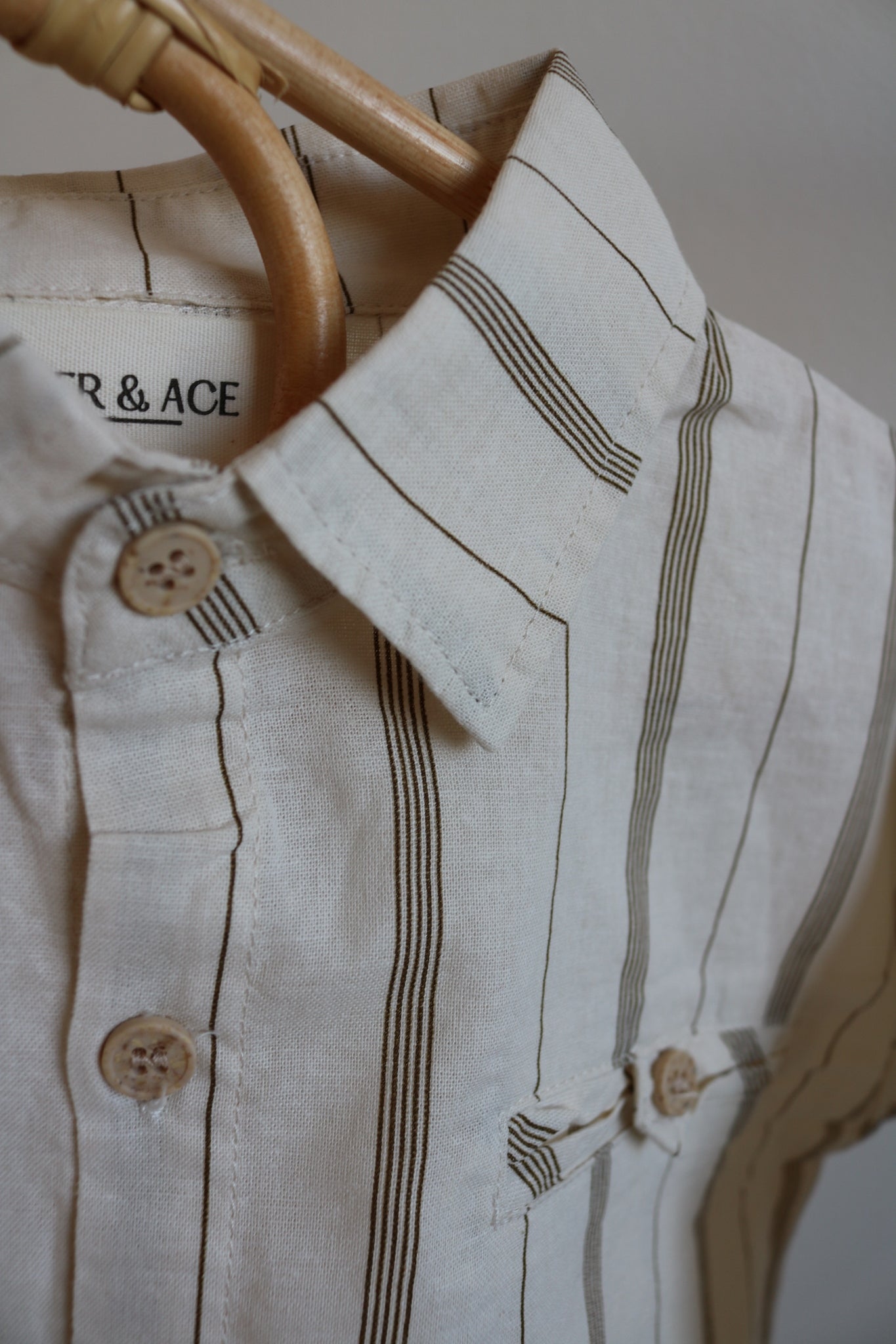 Cotton Shirt in Stripe