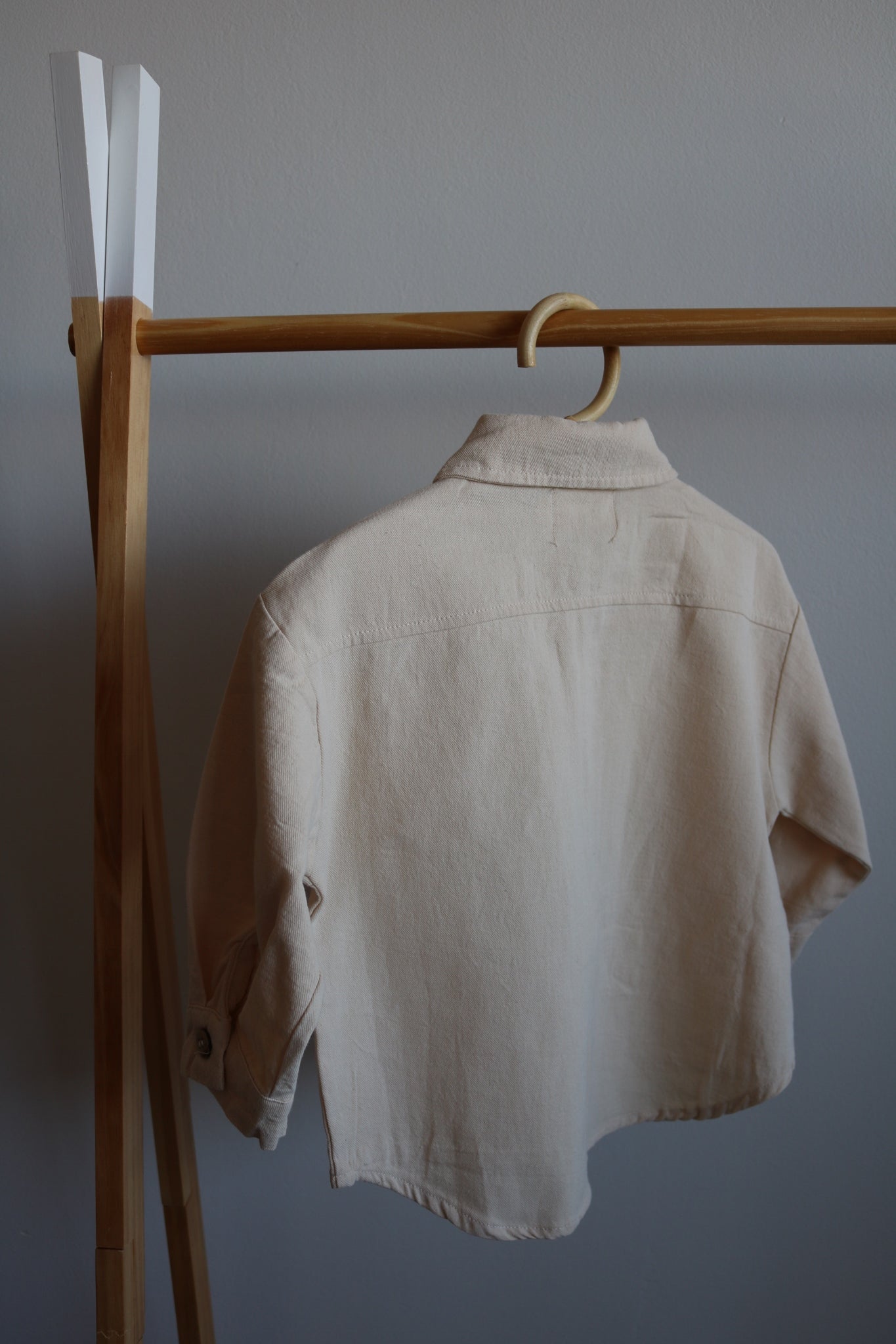Cotton Shirt in Cream
