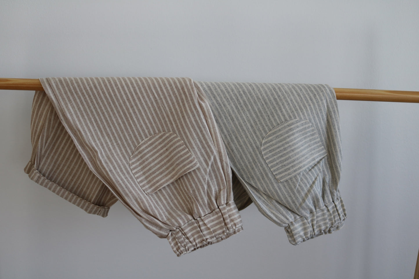 Linen Trousers in Caramel