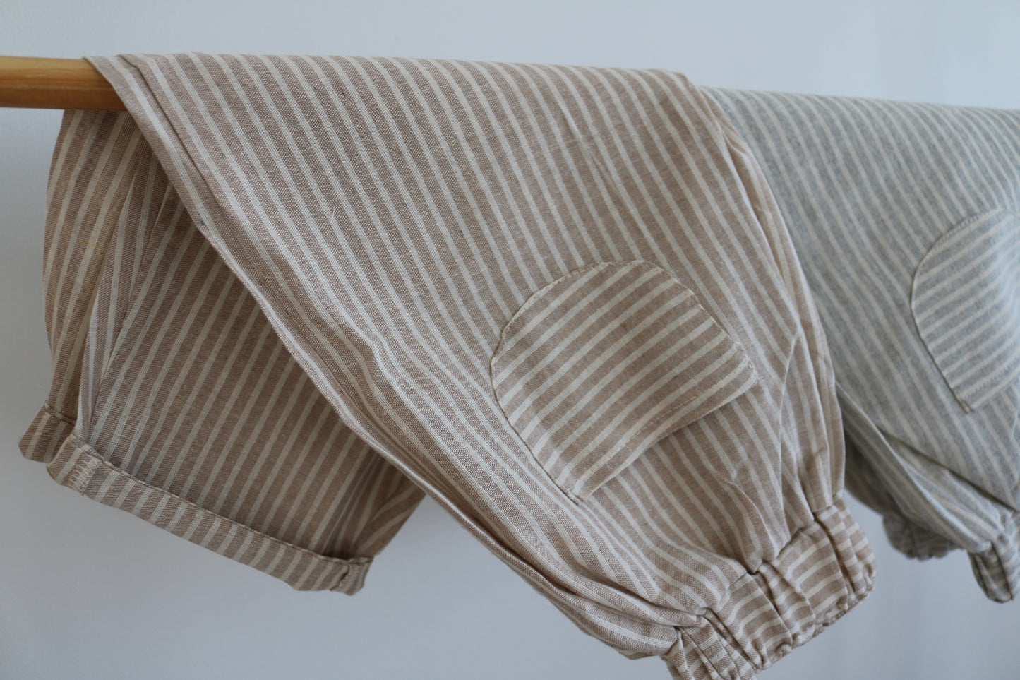 Linen Trousers in Caramel